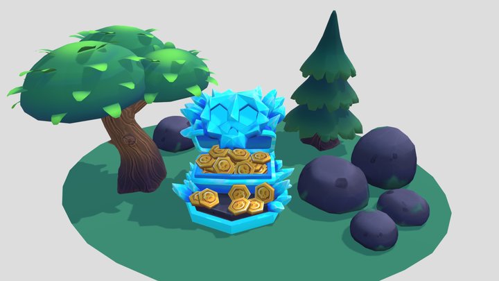 D•Drops Assets 3D Model