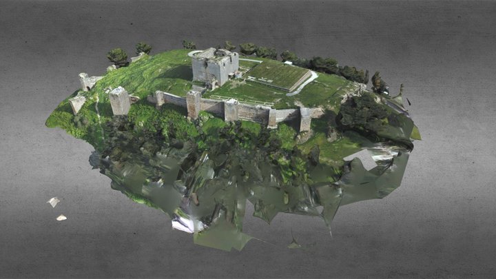 Castillo de Moron de la Frontera 3D Model