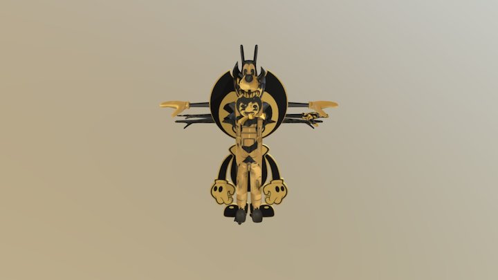 official bendy model 3D Model