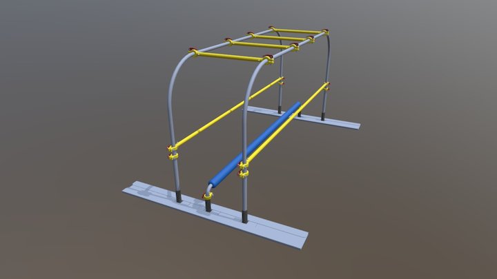 Bambusz_2 3D Model