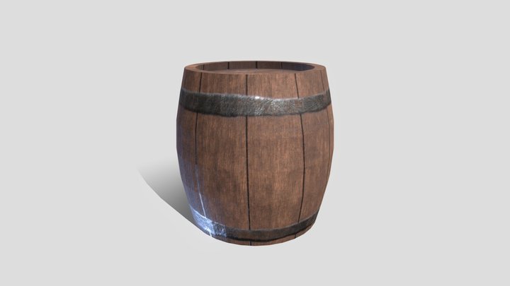 Kempfle_Alexander_Lesson4_Exercise1_barrel 3D Model