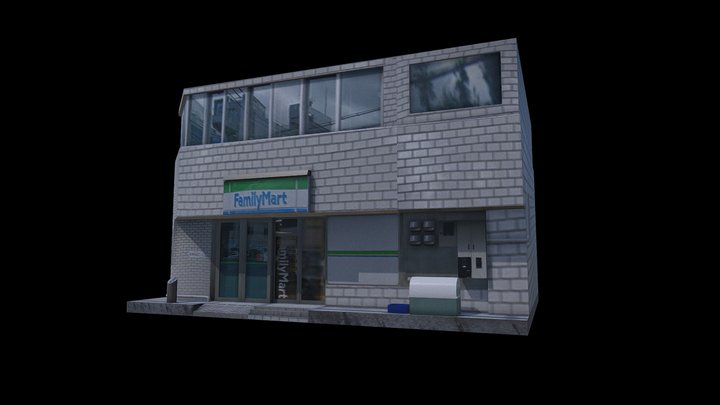 Osaka shop 3D Model