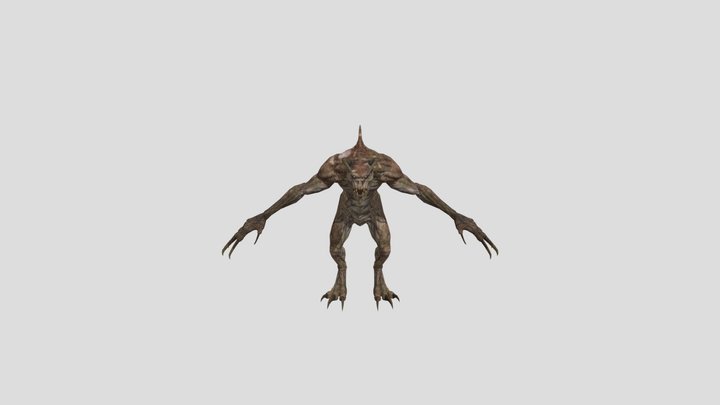 Fallout New Vegas Deathclaw 3D Model