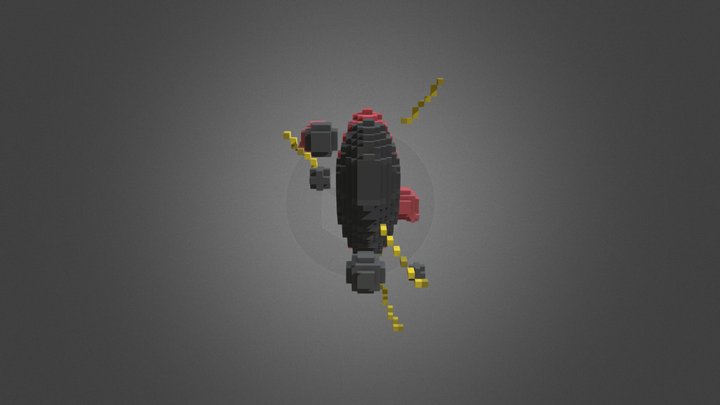Love Heart 3D Model