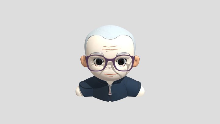 stuffed Joachim Heitel 3D Model