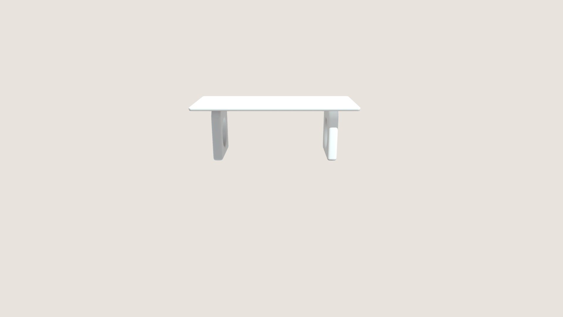 Обеденный стол WASHINGTON 2200×950 — Modern Home — Sketchfab embed 3D viewer