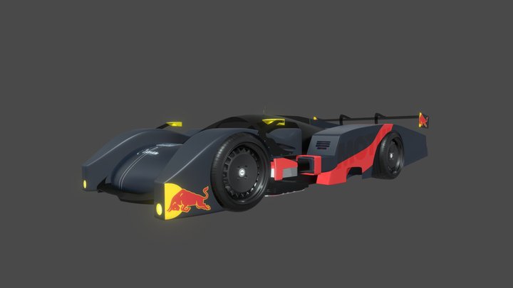 GT-X RACECAR 3D Model