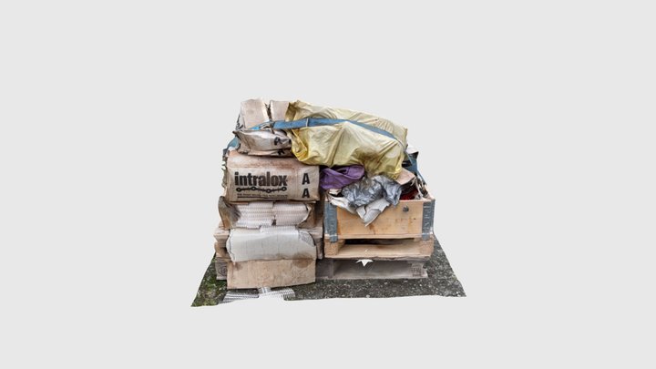 Various items_junk 3D Model