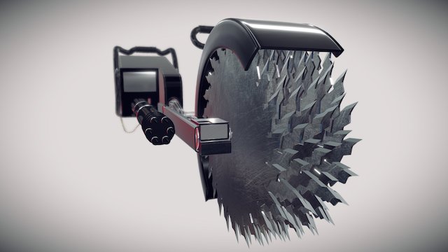 Gun & Grind 3D Model