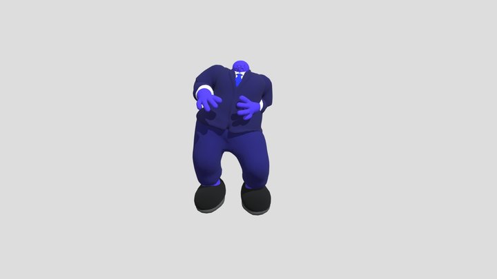 Finance Guy 3D Model