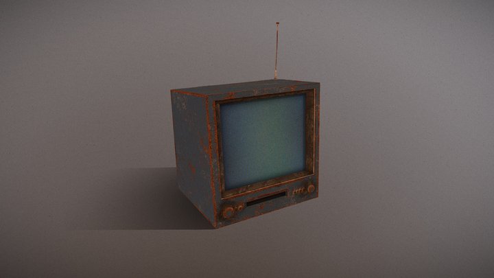 Old Tv {Draft} – Free 3D Model STL