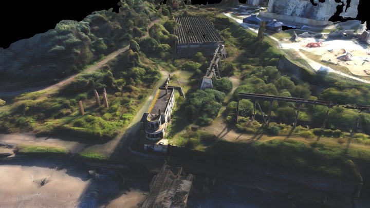 Puerto Compañía Carbonífera de Lota 3D Model