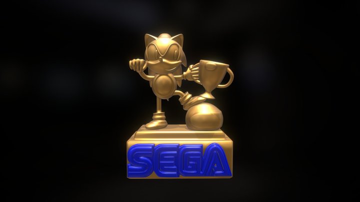 Sonic Trophy F1 - Sega Fomula 1 GP 3D Model