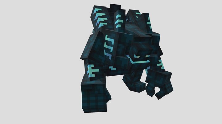 Golem Arcane Golem Blockbench 3D Model