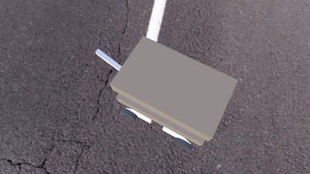 Assembled Cart 3D Model