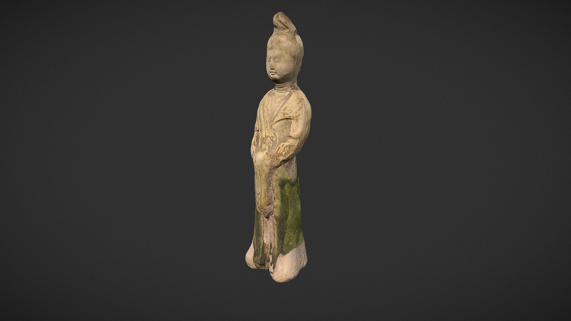 Standing Chinese Woman Figure (Tang Dynasty) - Download Free 3D model ...