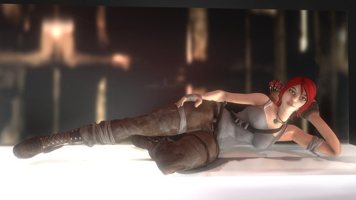 Lara Croft "Just dont stare into the eye's." – Modèle 3D gratuit STL