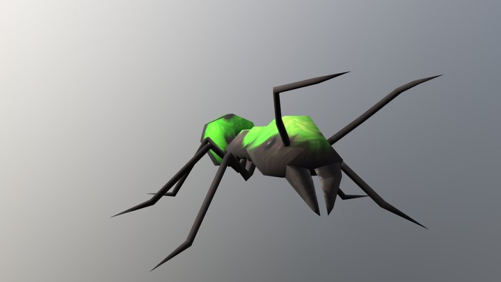 Fire Ant Green animation