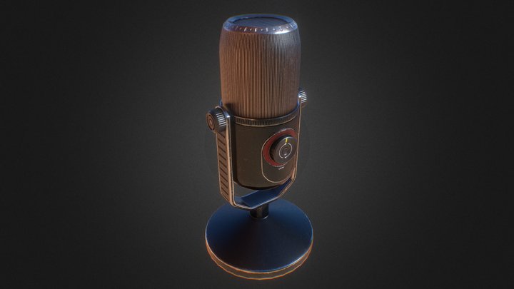 Microphone 3D Model