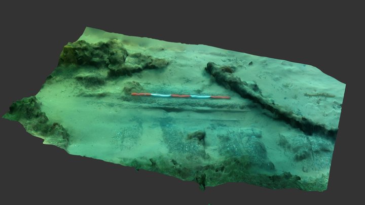 The wreck of the Leven Lass Phillip Island 3D Model