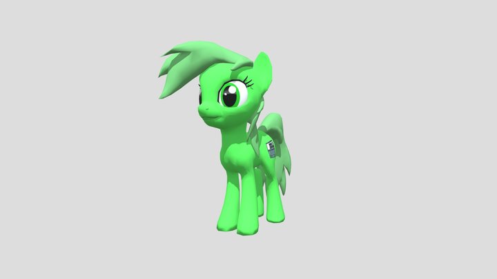 Aiden Pony Model (No Visor) - wieiisherepico 3D Model