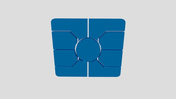 Sim Card Detail 3D Model