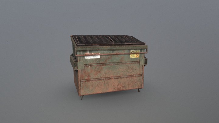 Dumpster 3D Model