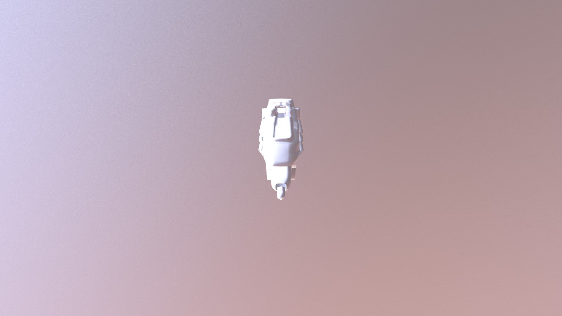 Shotgun low poly Model