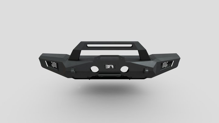 BA - Bumper - Black (Toyota Tacoma) 3D Model