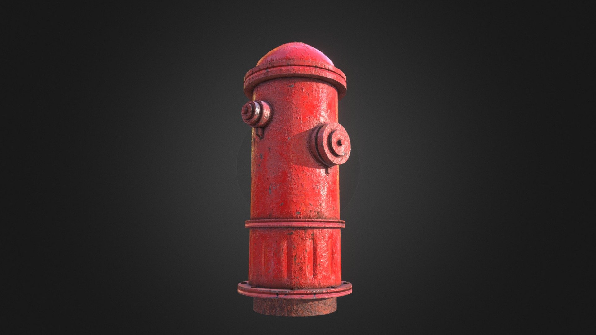 Fire hydrant (Game ready)