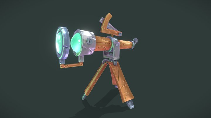 Telescope 3D Model