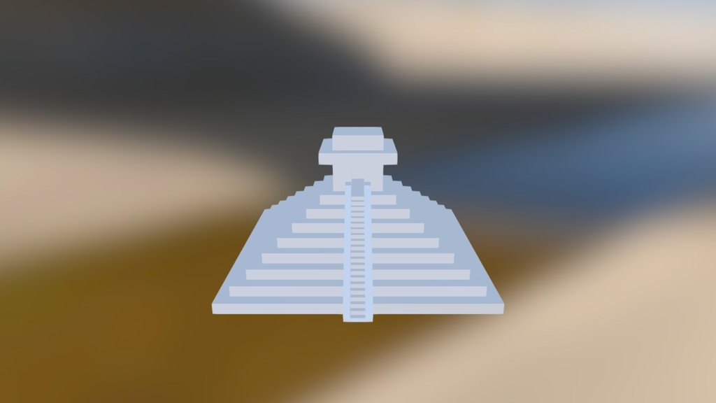 Mayan Pyramid - 3D model by Peter D Smith (@mrpeterdsmith) [d2192c9 ...