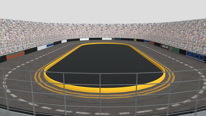 NASCAR Track 3D Model