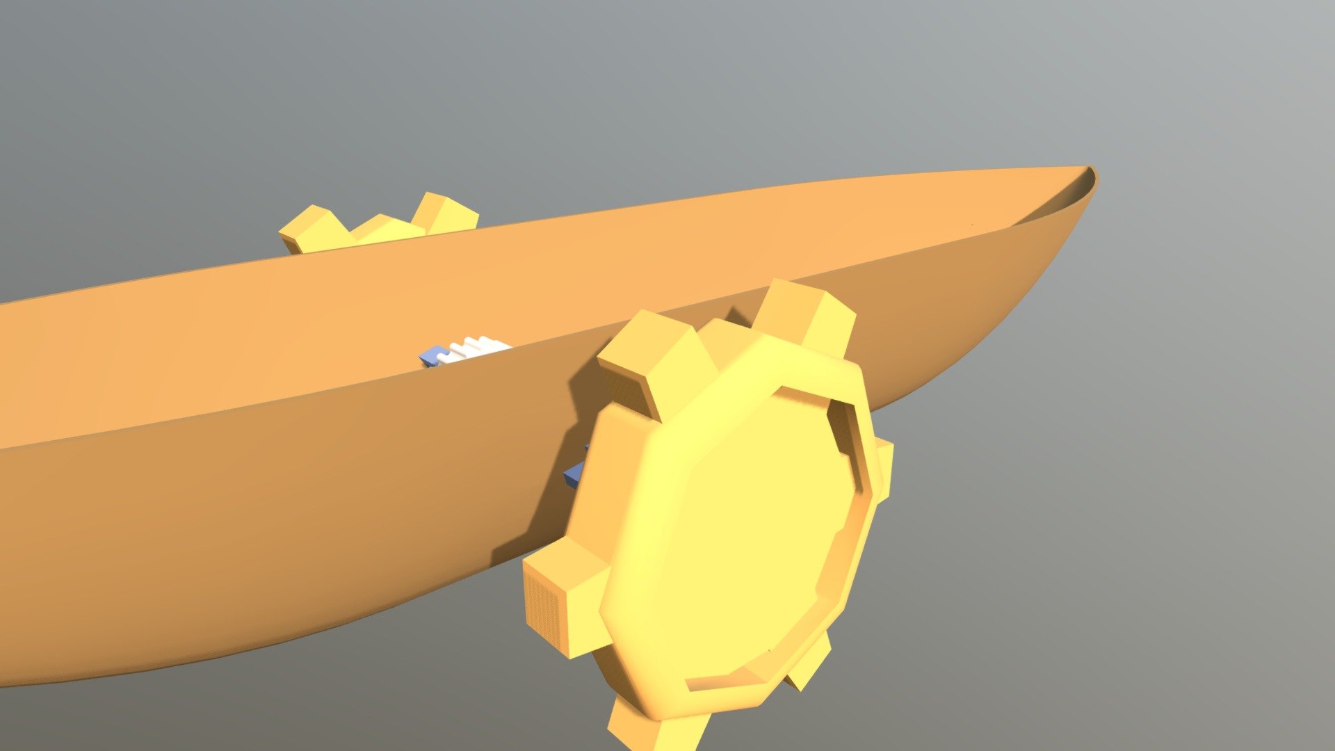 Boat with Mechanism