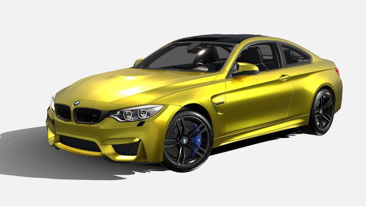 BMW M4 Coupe 3D Model