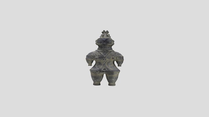 遮光器土偶 3D Model