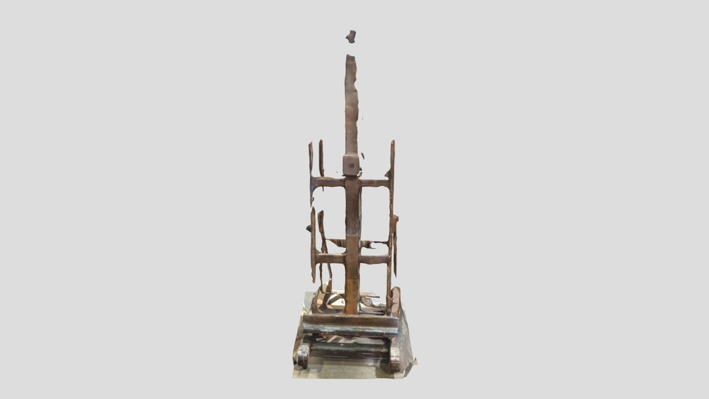 big wooden easel　大きな木製のイーゼル