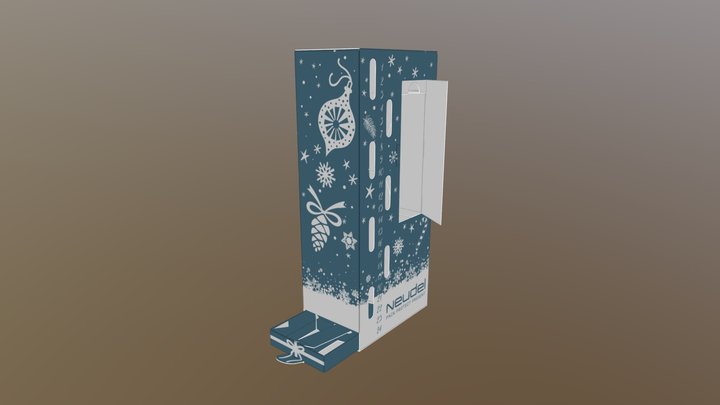 Neudel Adventskalender 3D Model