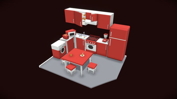 Kitchen 3D Model