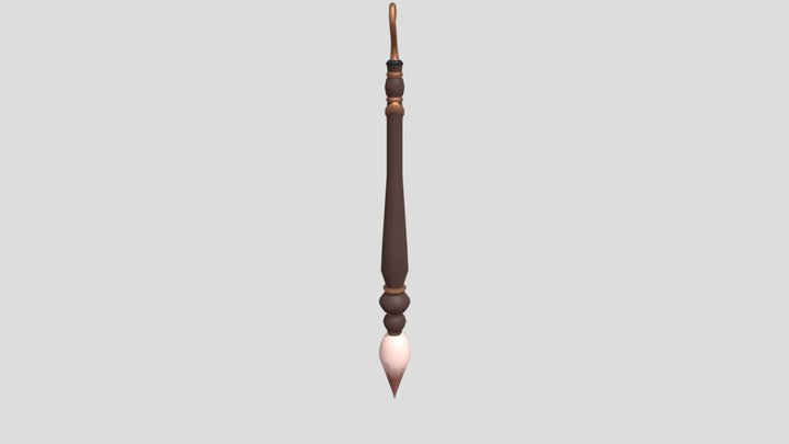 SP3_Antagonist_Paintbrush 3D Model