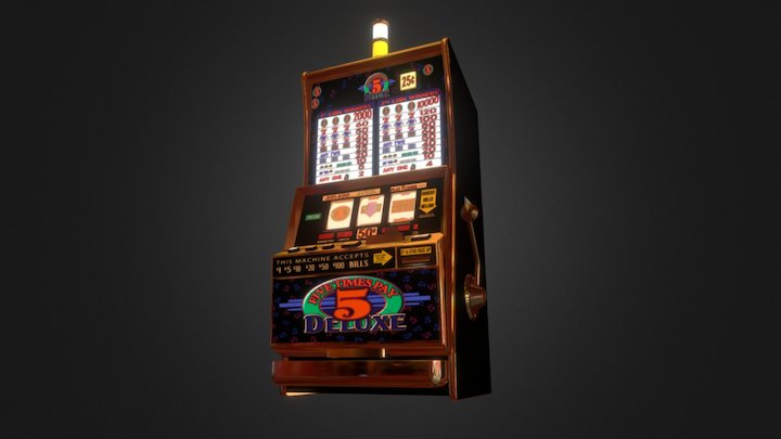 Slot Machine IGT2000E 3D Model