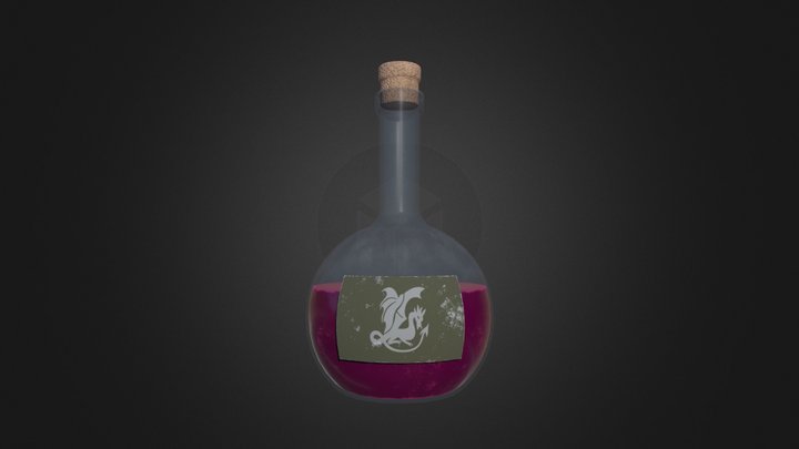 Dragon bottle 3D Model