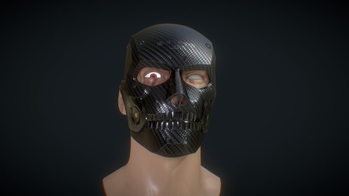 Ludens mask for 3d printing