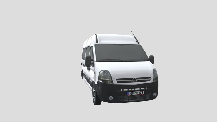 Opel Movano 3D Model
