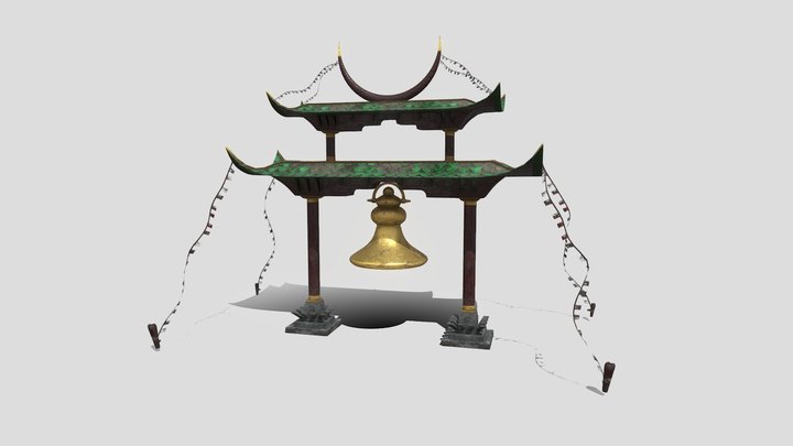 Torri Gate 3D Model