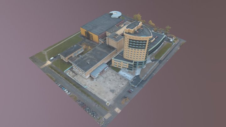 Дворец Культуры Фрязино 3D Model