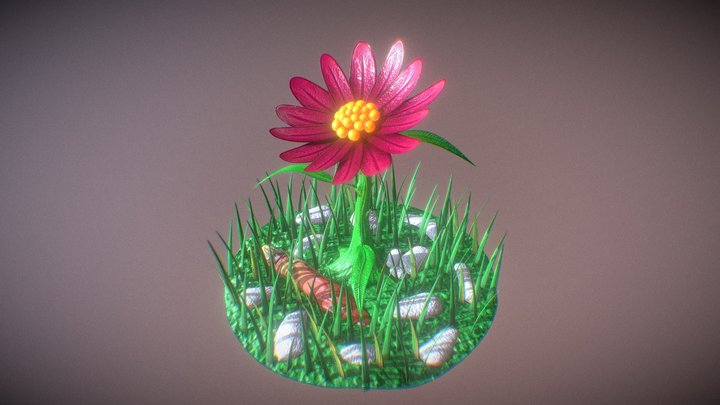 Flower of Death 3D Model