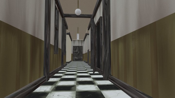 PT INSPIRED CORRIDOR 3D Model
