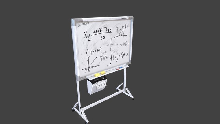 Interactive Board 3D Model