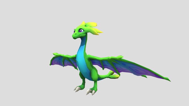 Jungle Dragon – Free 3D Model STL